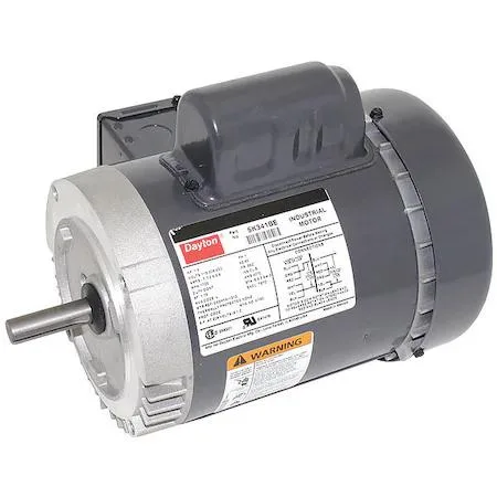 Dayton Dayton 5K341 Capacitor-Start Motor 1/3 HP 115/208-230V AC 56C Frame — product photo