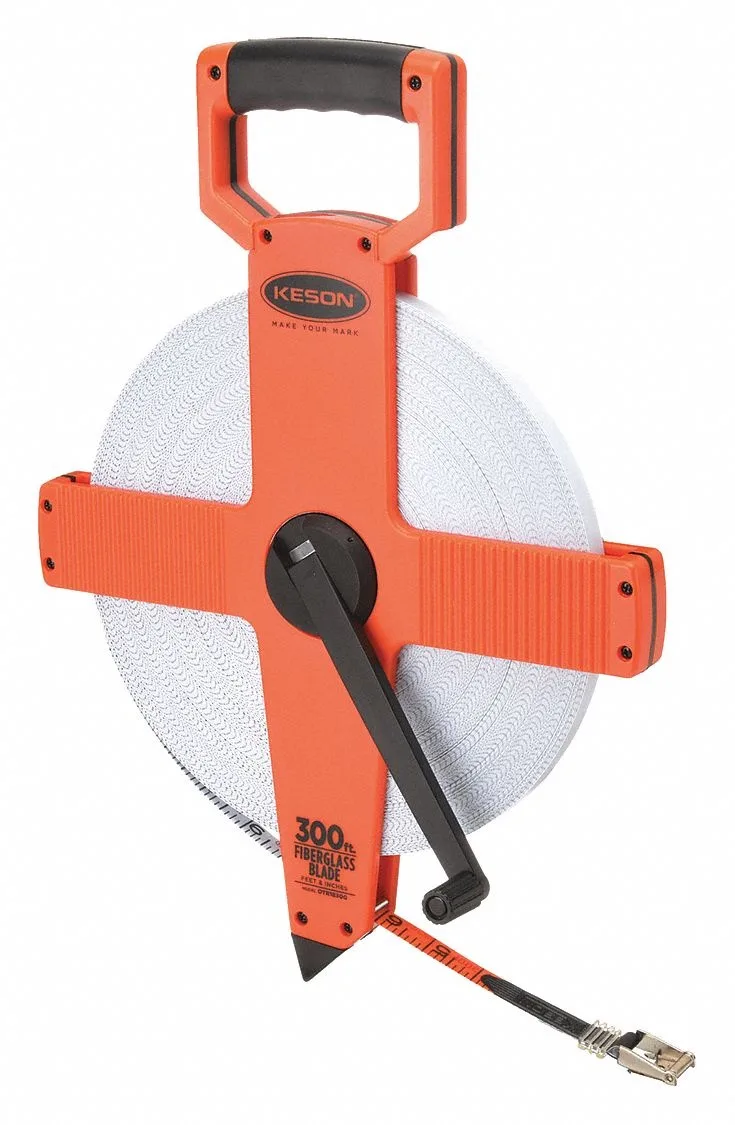 Keson Industries Keson Industries 300 ft Tape Measure, 1/2 in Blade — product photo