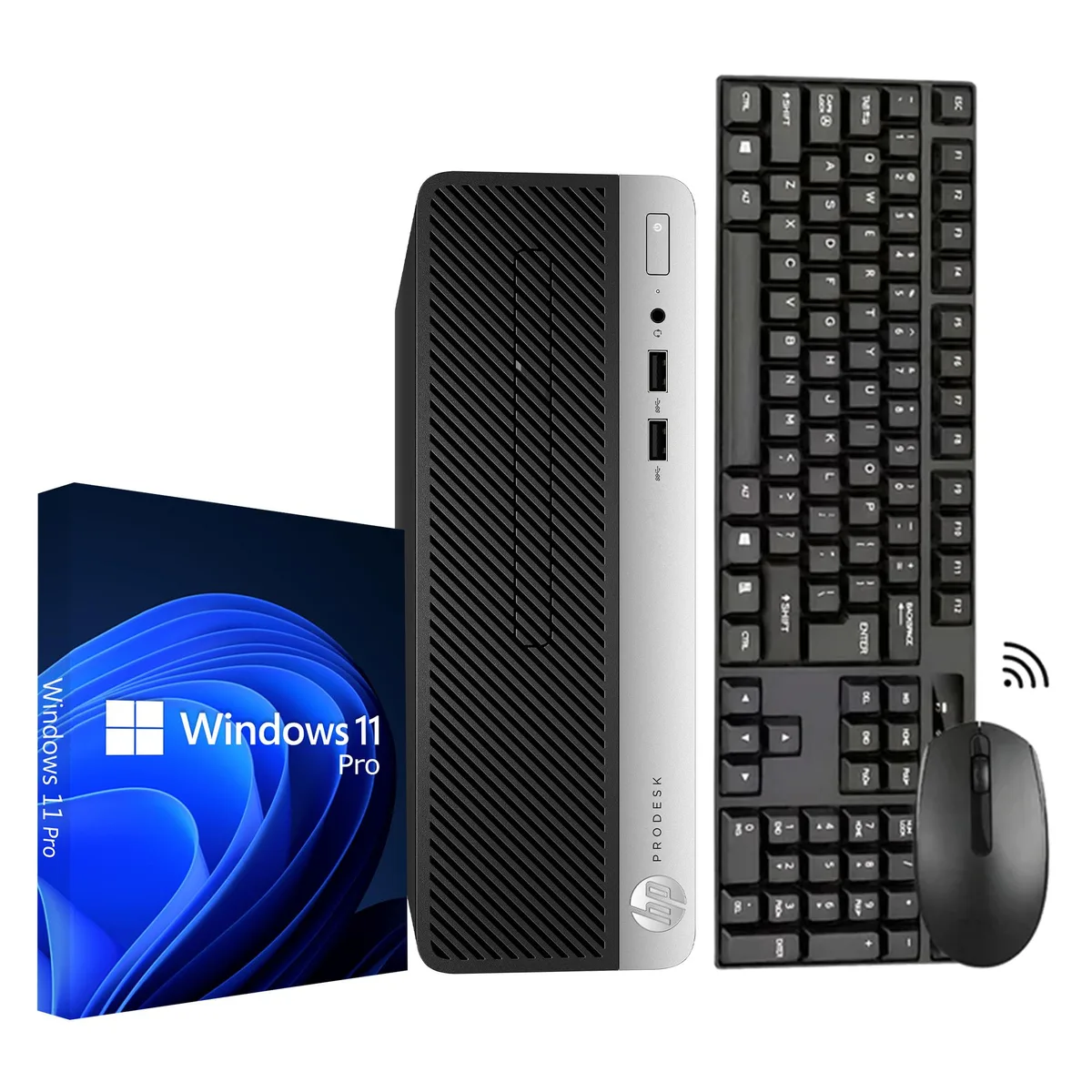 HP HP ProDesk 400 G6 SFF i7-9700 32GB 512GB NVMe Windows 11 Pro desktop PC — product photo