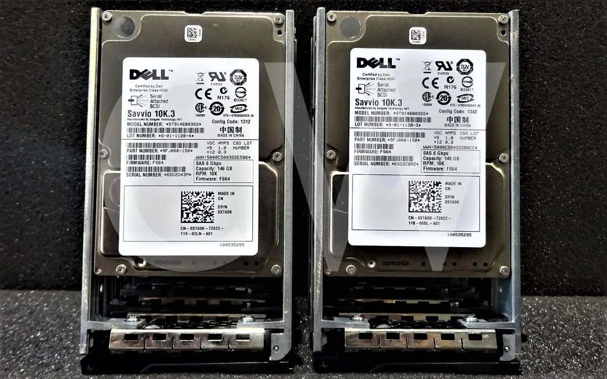 DELL DELL ST9146803SS 146GB 10000RPM 2.5" SAS internal hard drive — product photo