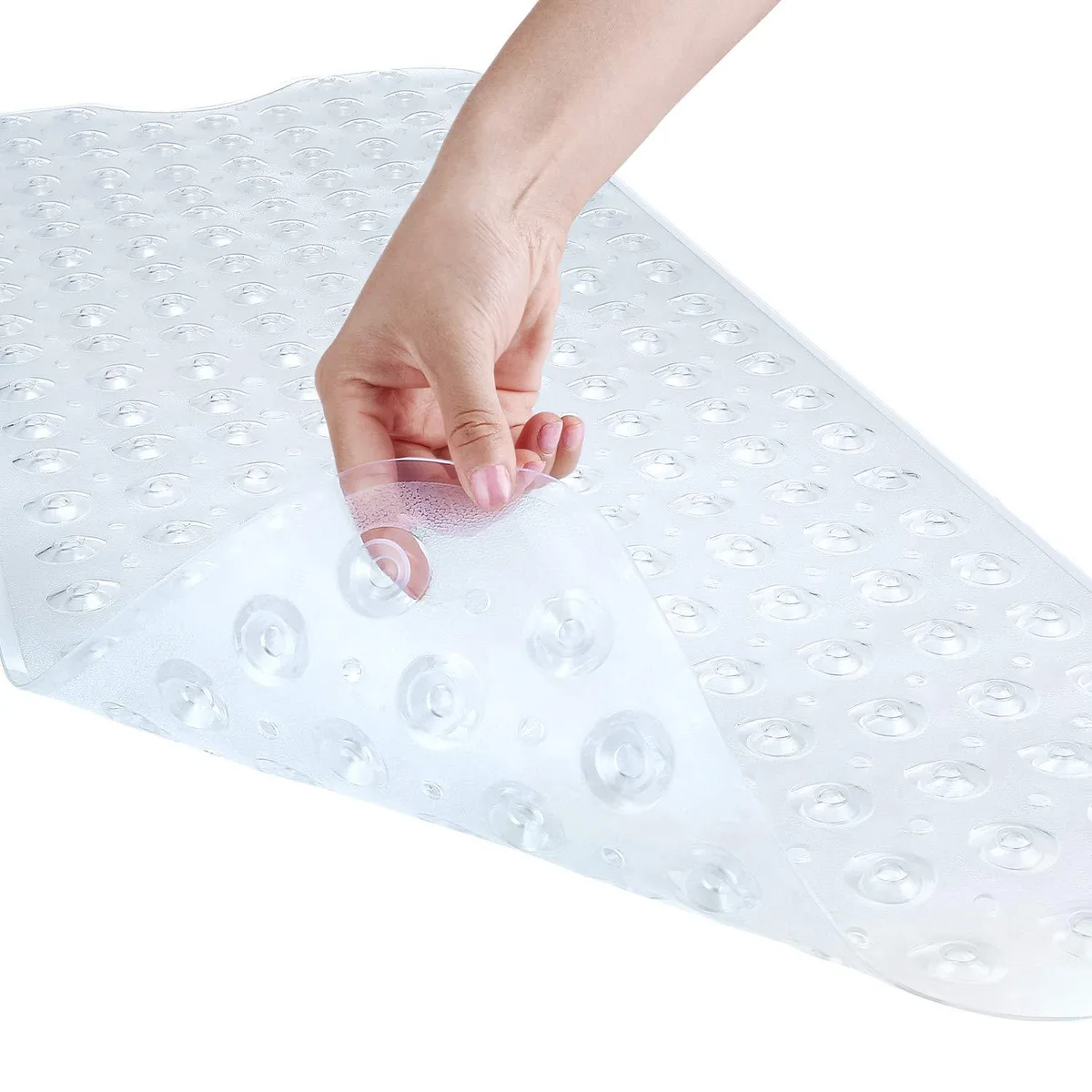 YINENN Bath and Shower Safety Mat 40x16 inch Clear — product photo
