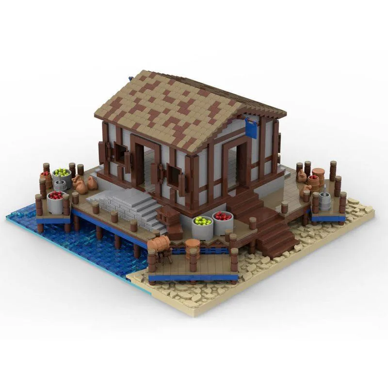 ZITIANYOUBUILD ZITIANYOUBUILD MOC-201488 Medieval Village Dork Building Blocks Set 2771PCS — product photo