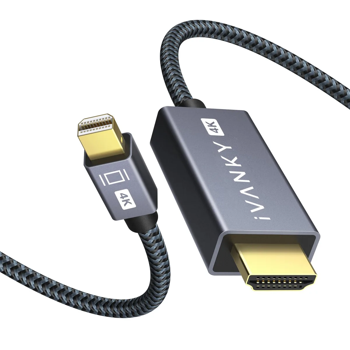  IVANKY IVANKY-DC-02 Mini DisplayPort Cable 6.6 ft 4K 30 Hz — product photo
