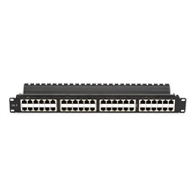 Black Box Corporation Black Box Corporation JPM806A-HD Shielded Cat5e 48-Port 1U Patch Panel — product photo