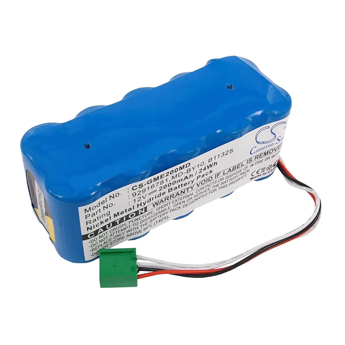 Cameron &amp; Co Cameron &amp; Co DS-CS-GME200MD 12.0V 2000mAh Ni-MH Green video accessory — product photo