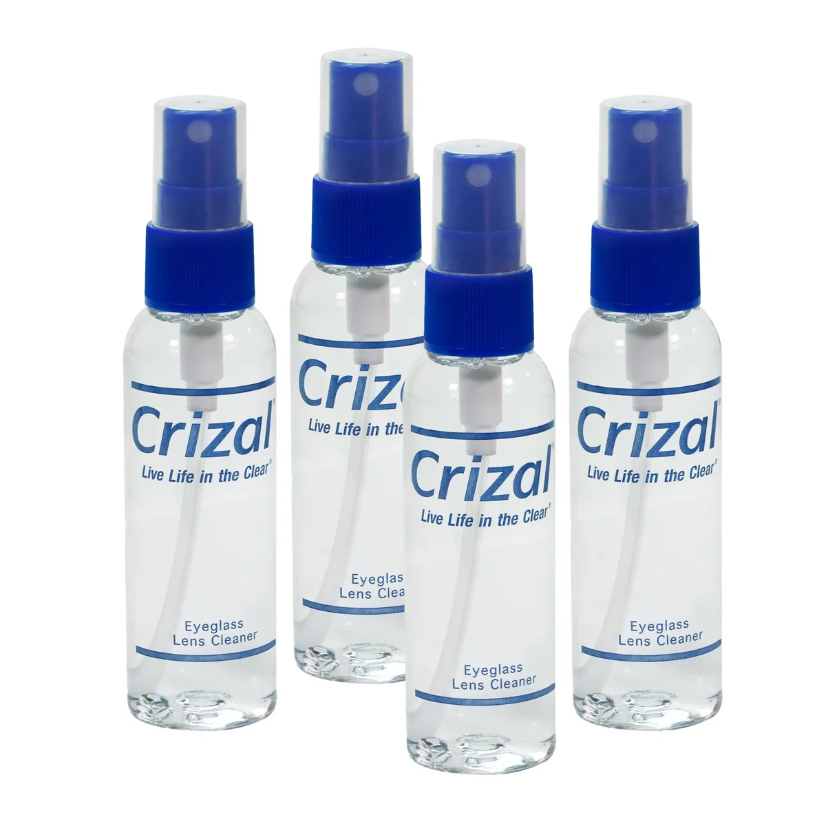  Crizal Eyeglass Lens Cleaning Solution 4 Pack Glass Care — product photo