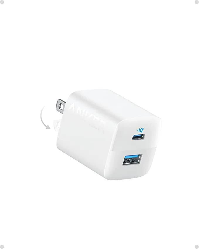 Anker Anker 323 Charger 33W 2-Port USB-C USB-A White — product photo