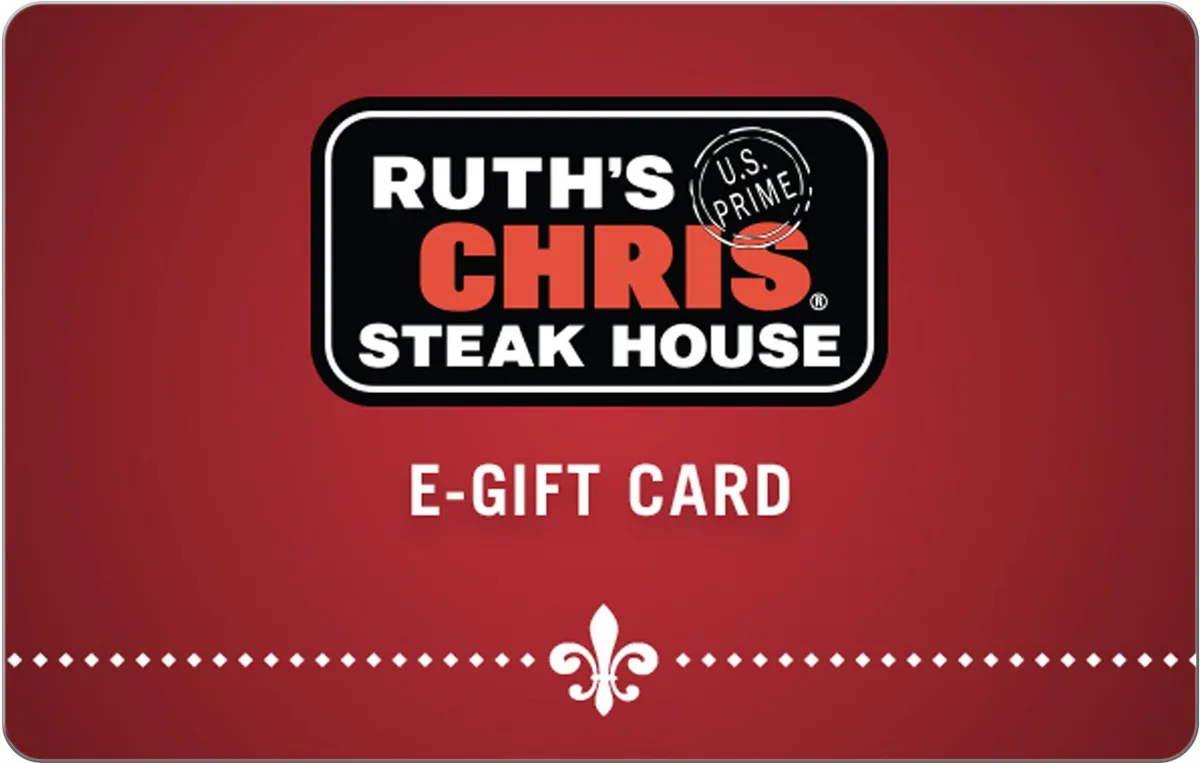 Ruth's Chris Steak House Ruth's Chris Steak House RC20000 $200 Restaurant Gift Card — product photo