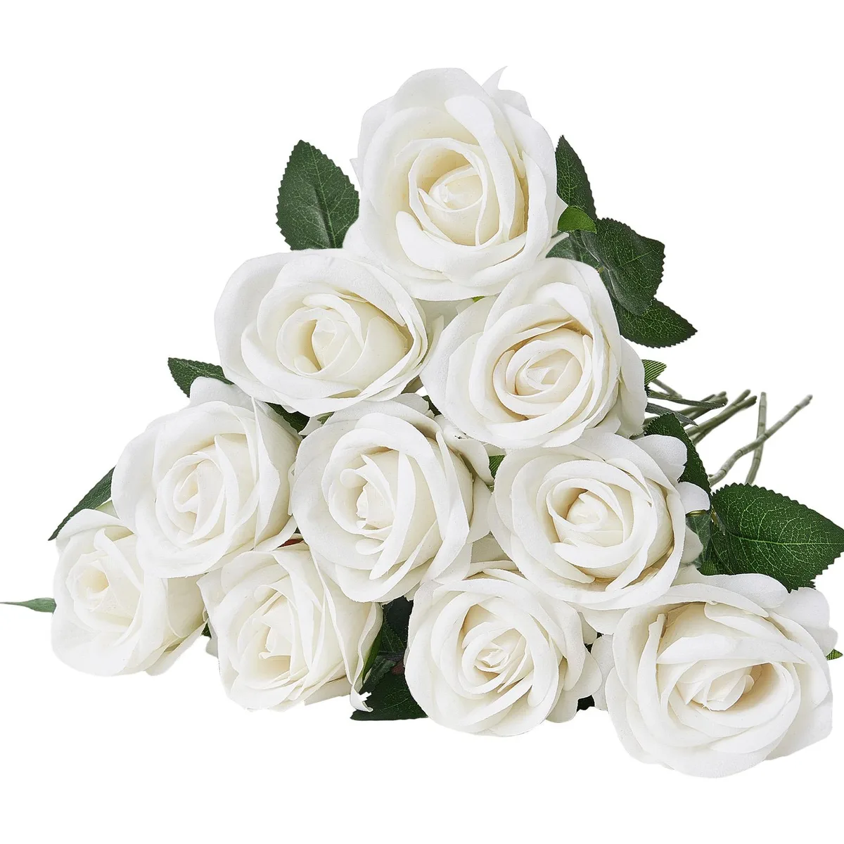 VEVOR VEVOR White Foam Roses 120 Stems 20 inch — product photo