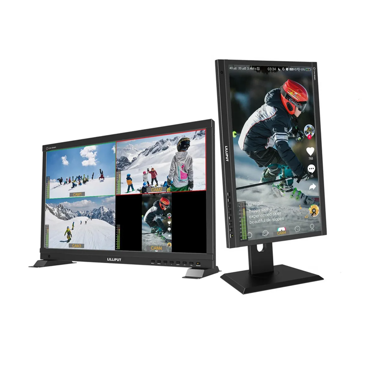 Lilliput Lilliput PVM220S 21.5" 1920x1080 Quad Split Multi View IPS Studio Monitor — product photo
