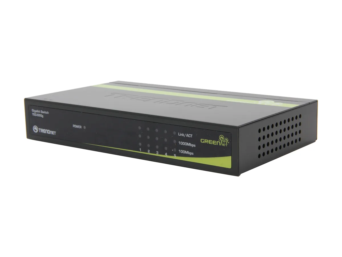 TRENDnet TRENDnet TEG-S50G 5-Port Gigabit GREENnet Switch — product photo