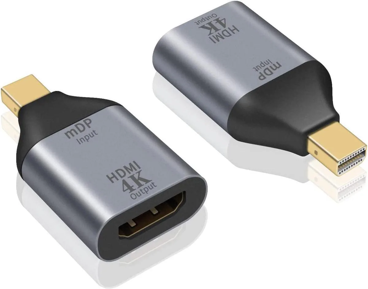 Vszerda Vszerda Mini DisplayPort to HDMI adapter 4K 2-pack — product photo