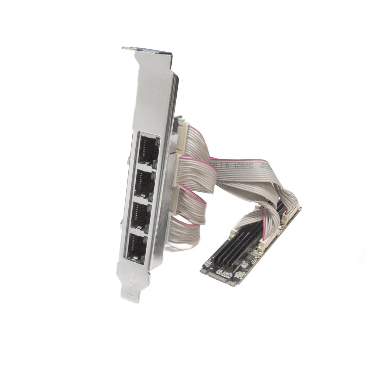 Vszerda Vszerda 4-Port Gigabit M.2 M+B Key Network Card SI-PEX24092 — product photo