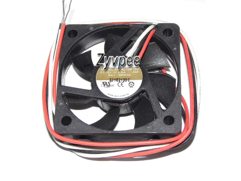 Zyvpee Zyvpee DA04010B12U -FAR 40mm 12V 0.14A 3 Pin Case Fan — product photo