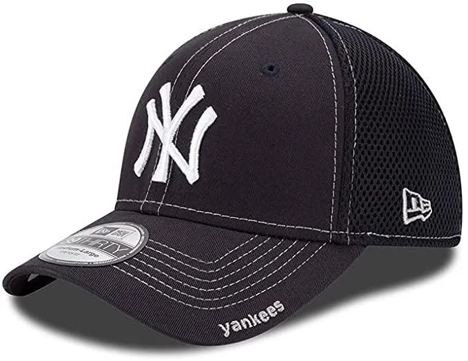 New Era New Era MLB New York Yankees 39THIRTY NEO Fitted Baseball Cap Navy ML — product photo