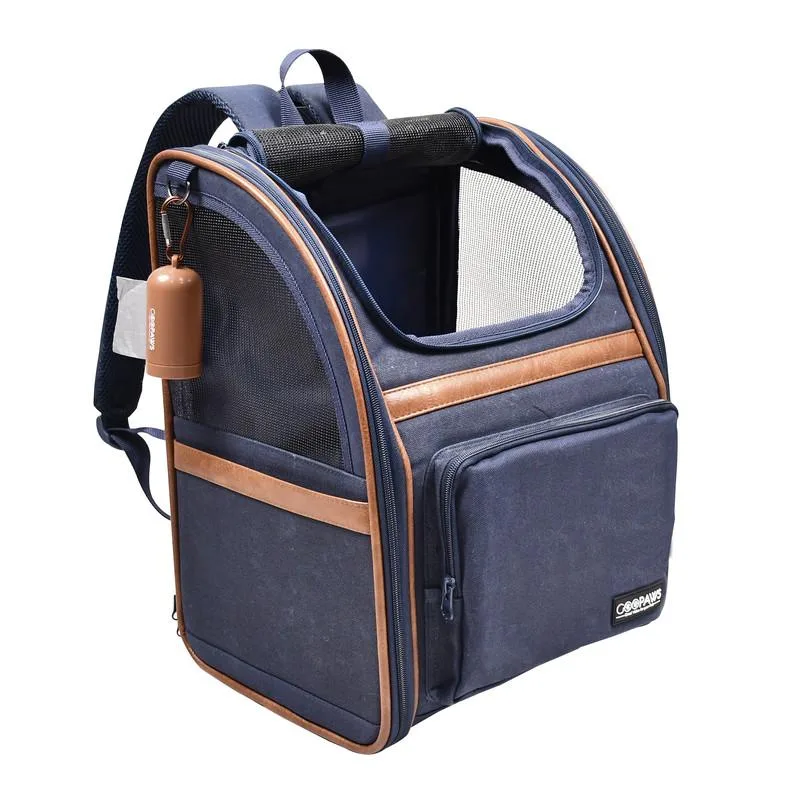Jespet Inc Jespet Inc Pet Carrier Backpack Navy Blue 25 Lbs — product photo