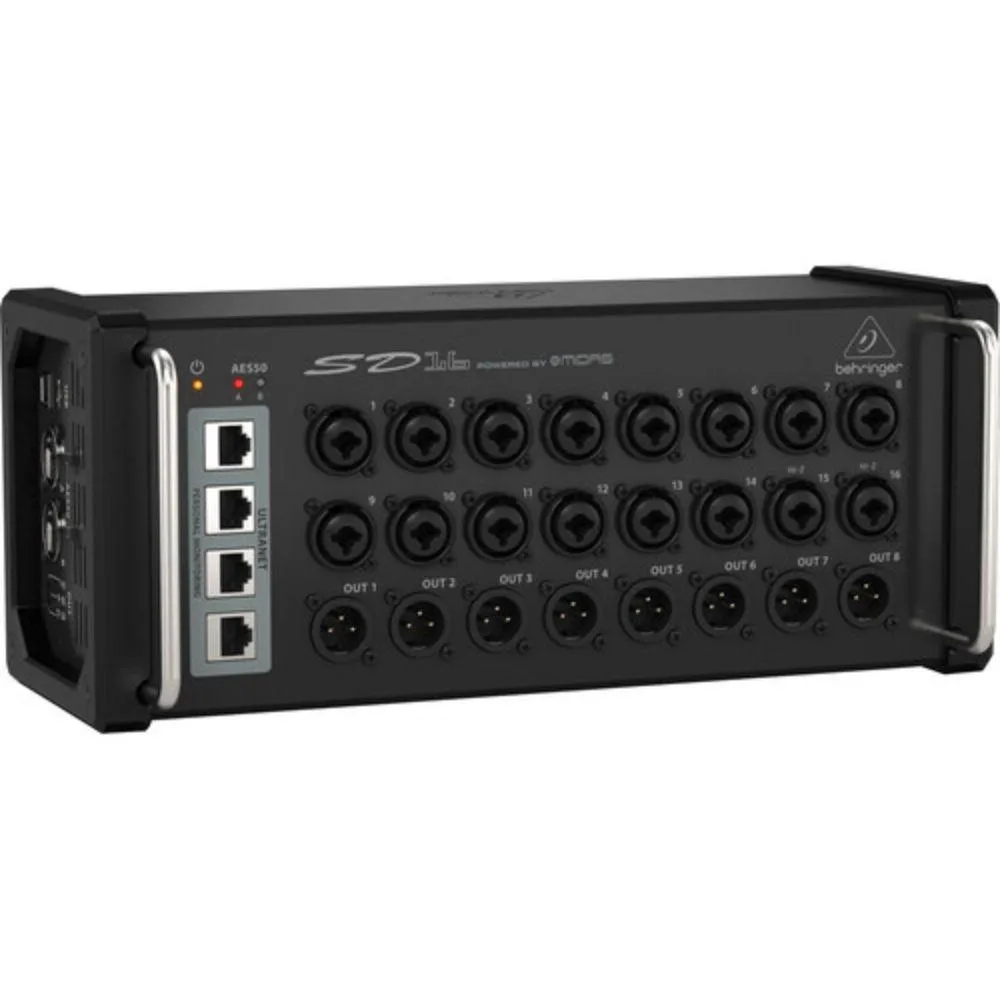 Behringer Behringer SD16 16-Channel Digital Stage Box with 16 Preamps and 8 XLR Outputs — product photo