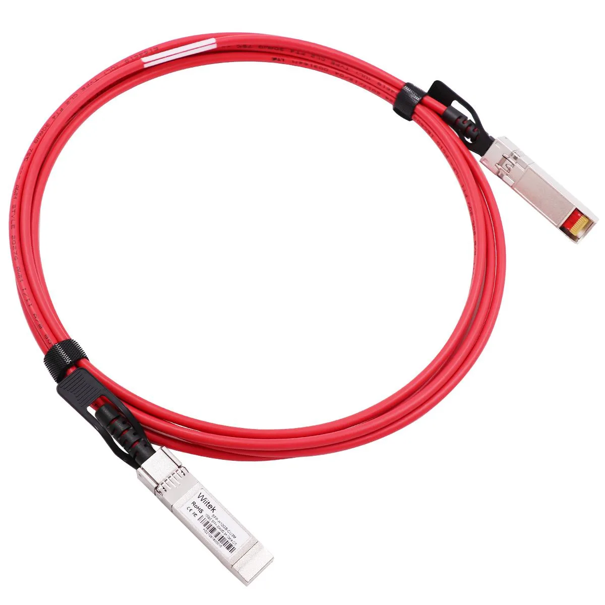 Wiitek Wiitek 10G SFP+ DAC Twinax Cable Red 9.84 ft — product photo