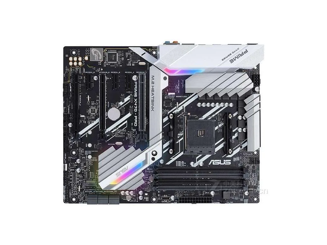 ASUS ASUS PRIME X470-PRO Socket AM4 DDR4 64GB AMD motherboard — product photo