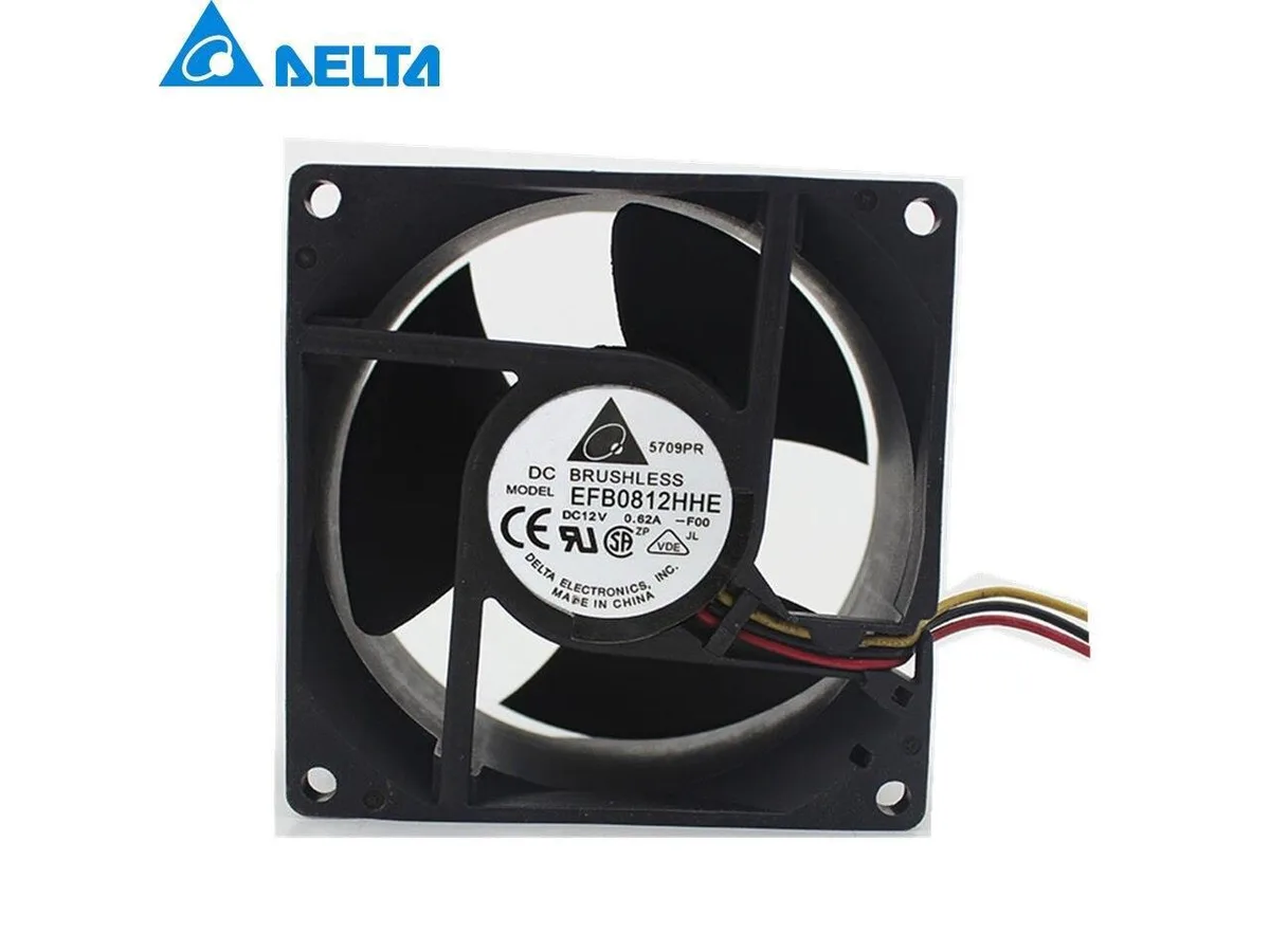 Fans Fans EFB0812HHE 8038 80mm case fan 12V 0.62A 38mm — product photo