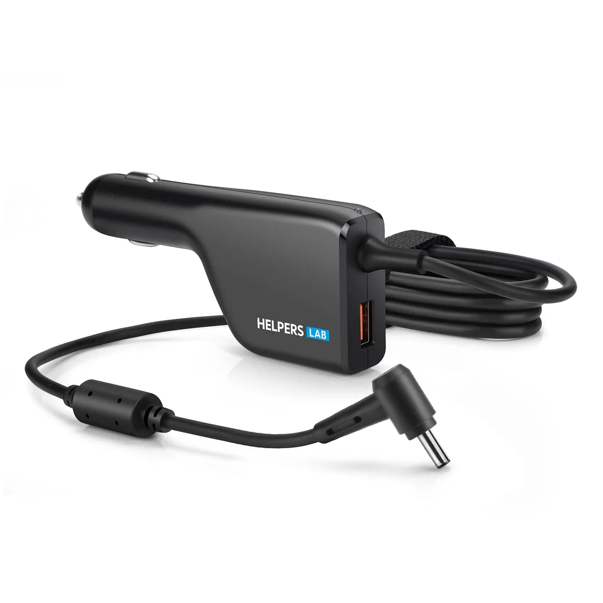 Batianda Batianda 12V-24V Car Charger 19V 3.42A USB QC3.0 2 in 1 accessory — product photo
