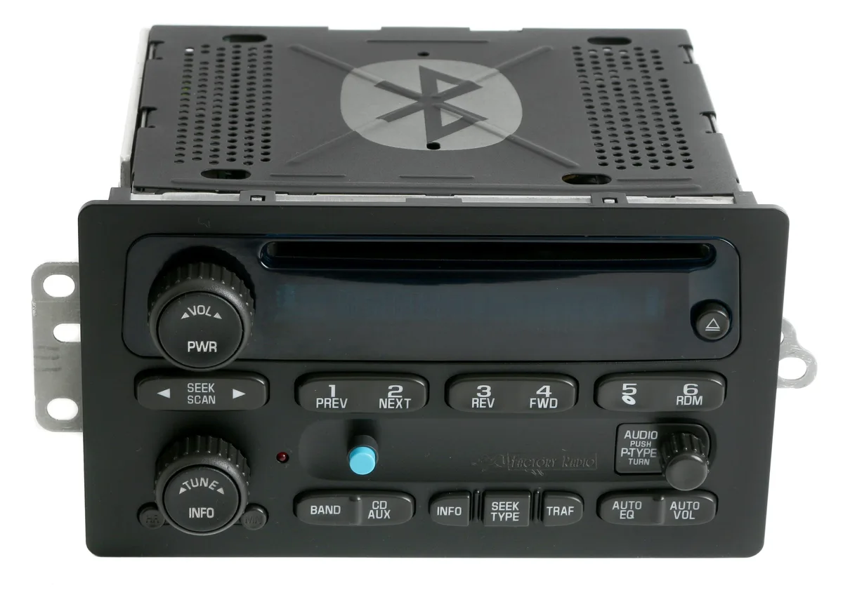 1 Factory Radio 1 Factory Radio AM FM CD Receiver Bluetooth 15850275 — product photo