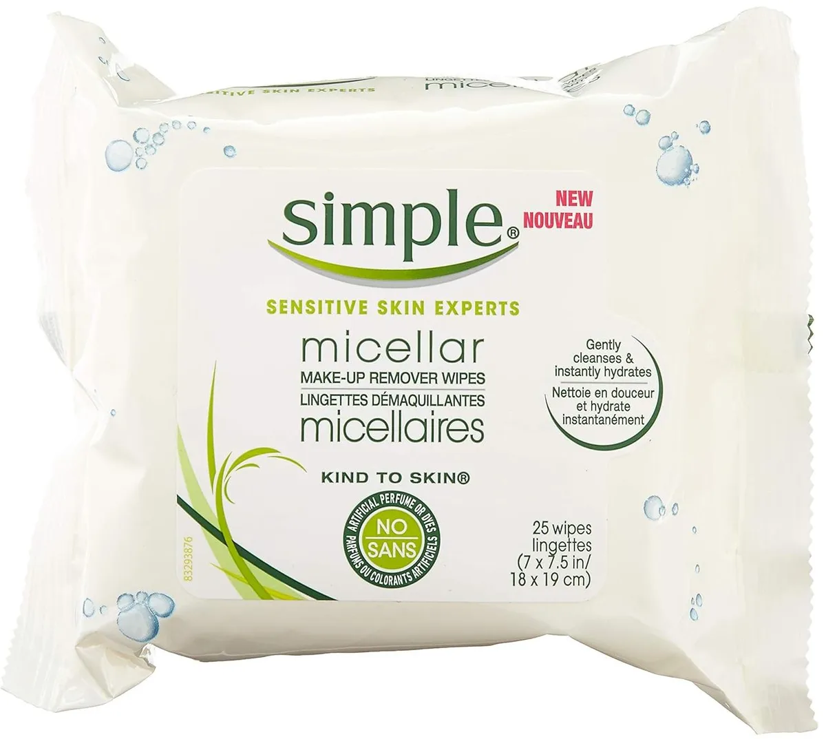 Real Simple Real Simple Skin Care 25 Wipes 1 Pack — product photo