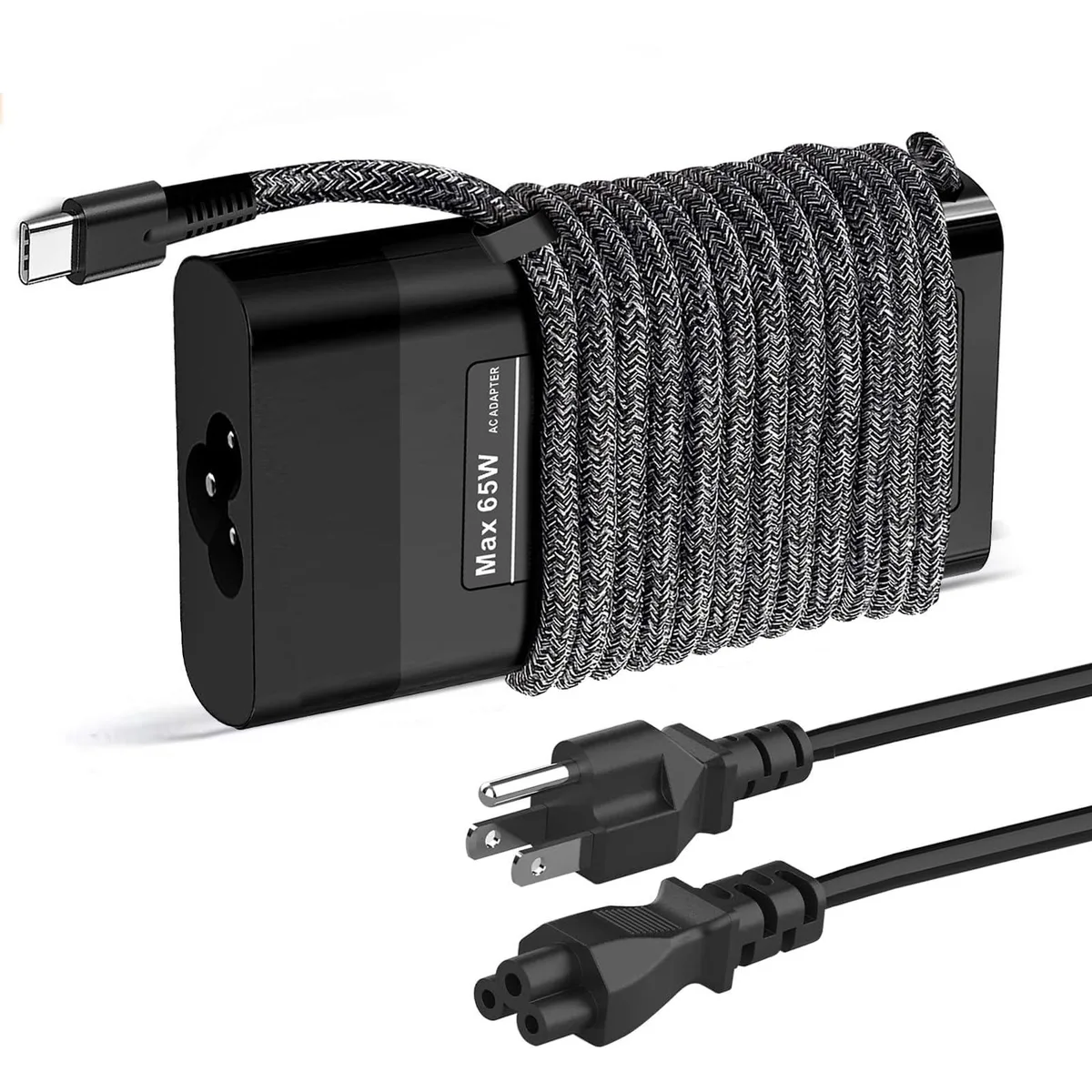  DELL DZ65200225 65W USB-C Laptop Charger — product photo