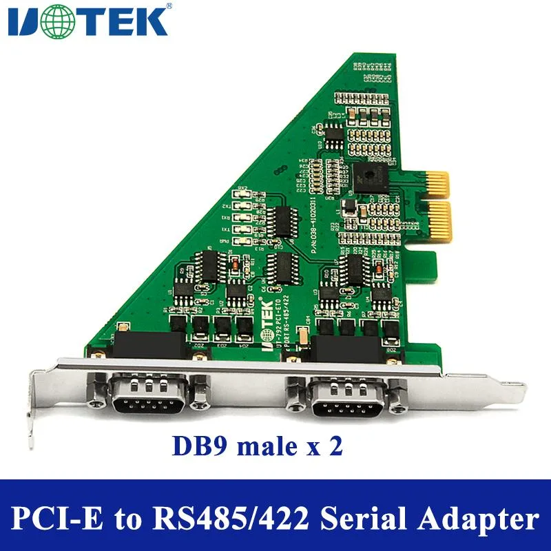 UOTEK UOTEK UT-792 PCIe 2-Port RS485/RS422 Serial Card — product photo