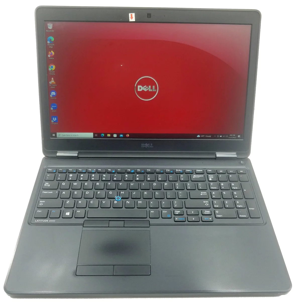 DELL DELL LATITUDE E5550 i5-5300U 2.30GHz 8GB 256GB SSD 15.6" HD — product photo