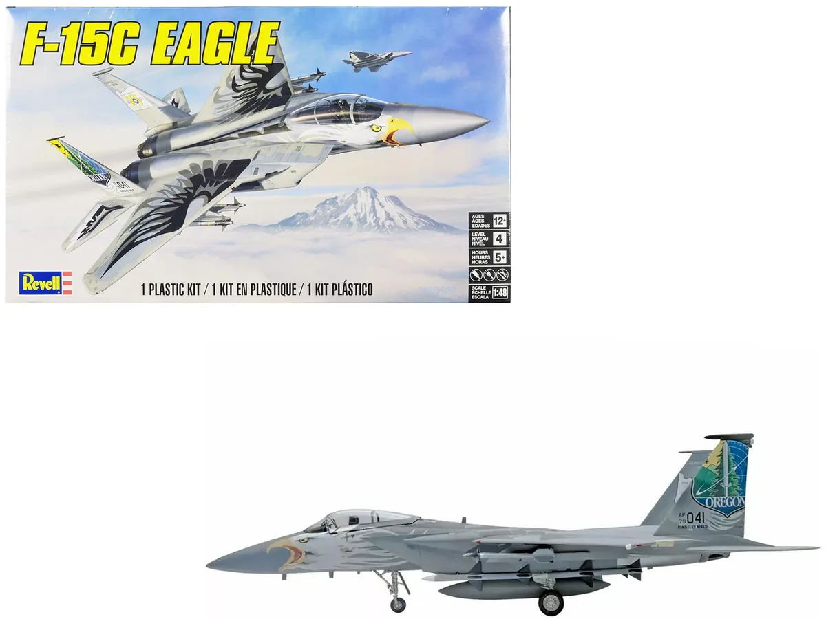 Revell Revell McDonnell Douglas F-15C Eagle 1/48 Scale Model Kit — product photo