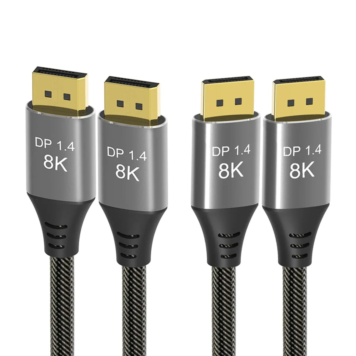 CableDeconn CableDeconn 2-Pack 8K DisplayPort 1.4 Cable 0.5m USB C to USB C — product photo