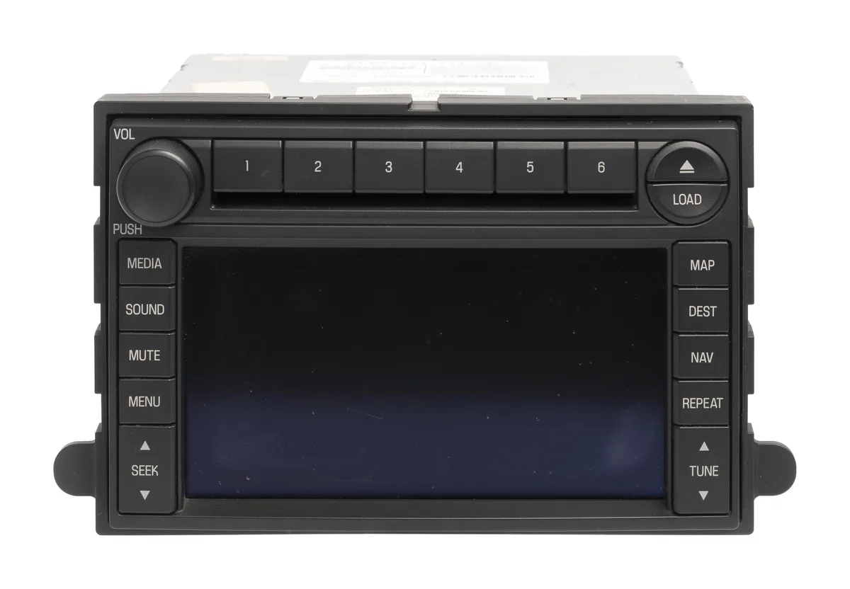 1 Factory Radio 1 Factory Radio 8L8T-18K931-AC receiver AM FM 6 Disc CD Navigation 2008 Ford Escape Mercury Mariner — product photo