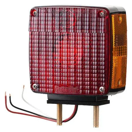 Grote Grote 55410 Stop Turn Tail Light Square Red Amber — product photo