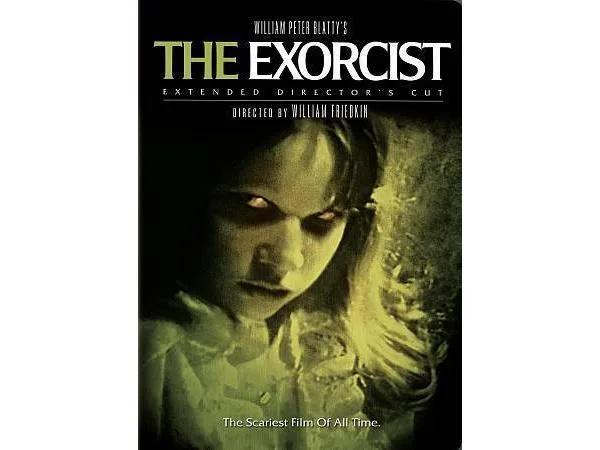 Standard DVD case with The Exorcist Extended Director's Cut cover art