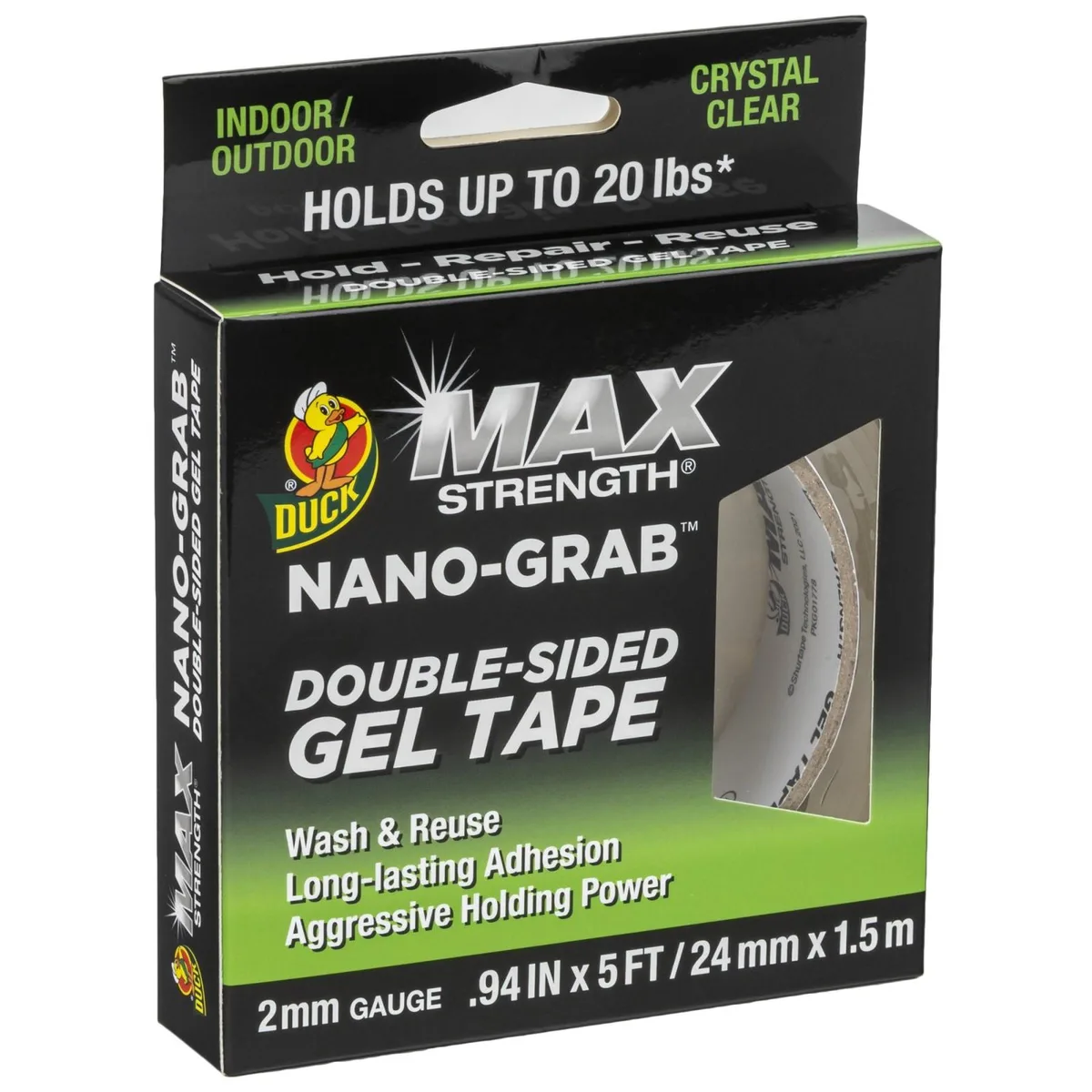DUCKWORTH G DUCKWORTH G 287264 Nano Grab Gel Tape .94 in x 5 ft — product photo