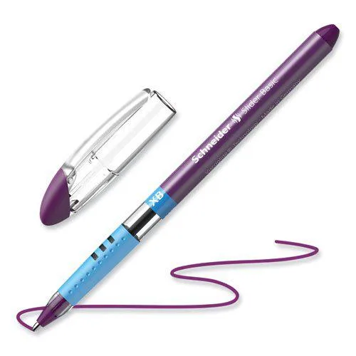 Stride Writing Stride Writing 151298 Slider Basic Ballpoint Pen 1.4 mm Assorted 8 Pack — product photo