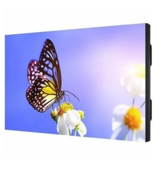 55 inch commercial display with ultra-narrow bezel, matte black finish, landscape orientation