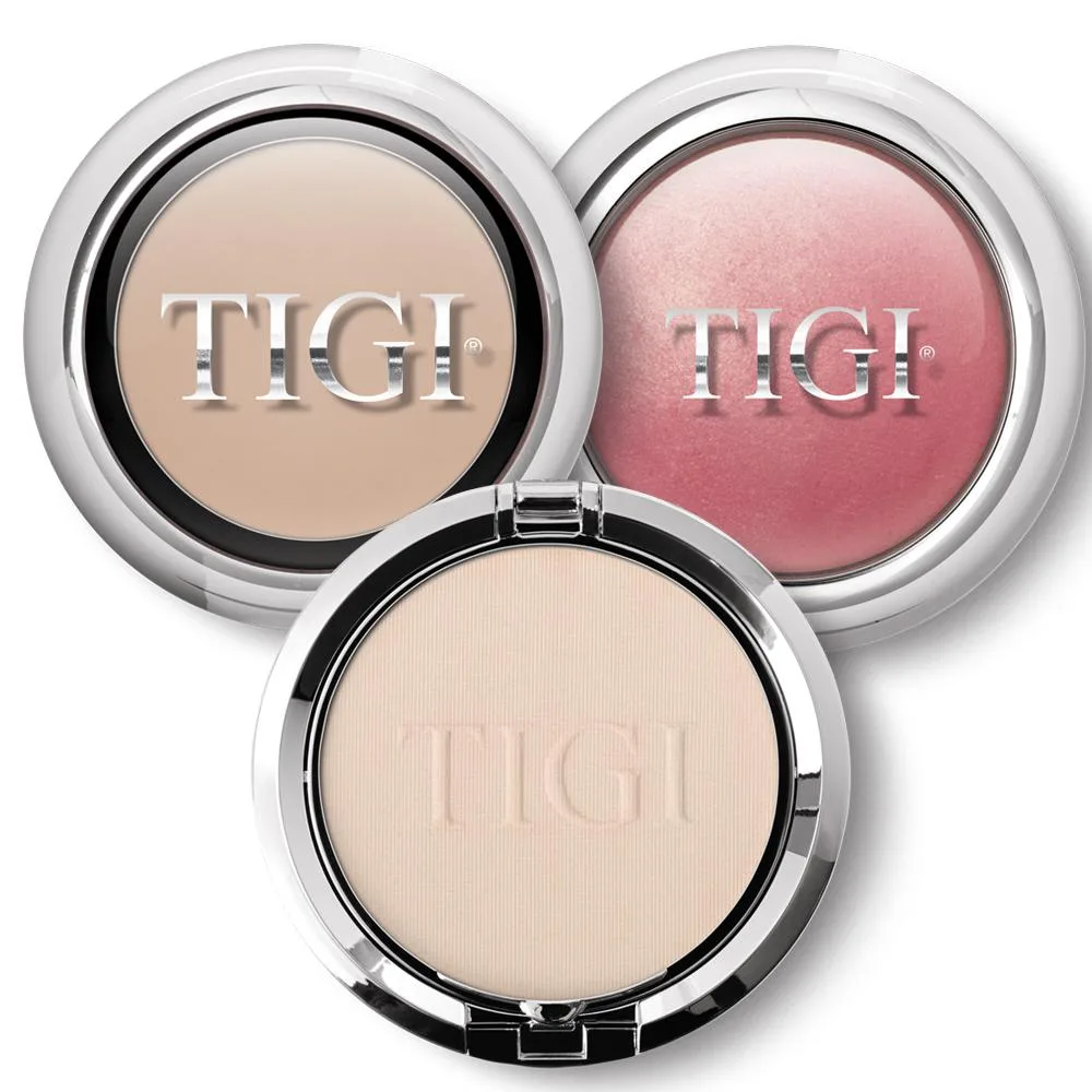Tigi Tigi Crème Concealer Light, Powder Foundation Pure, Glow Blush Brilliance accessory — product photo