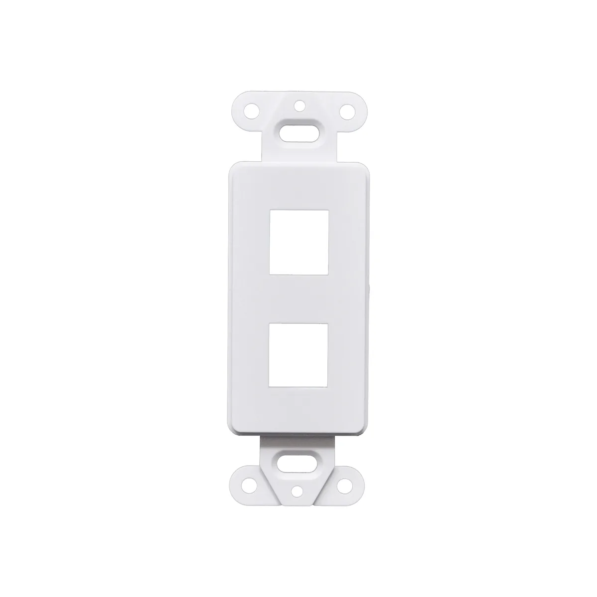 Logico Logico 2-Port Decorator Wall Plate White 50pcs — product photo