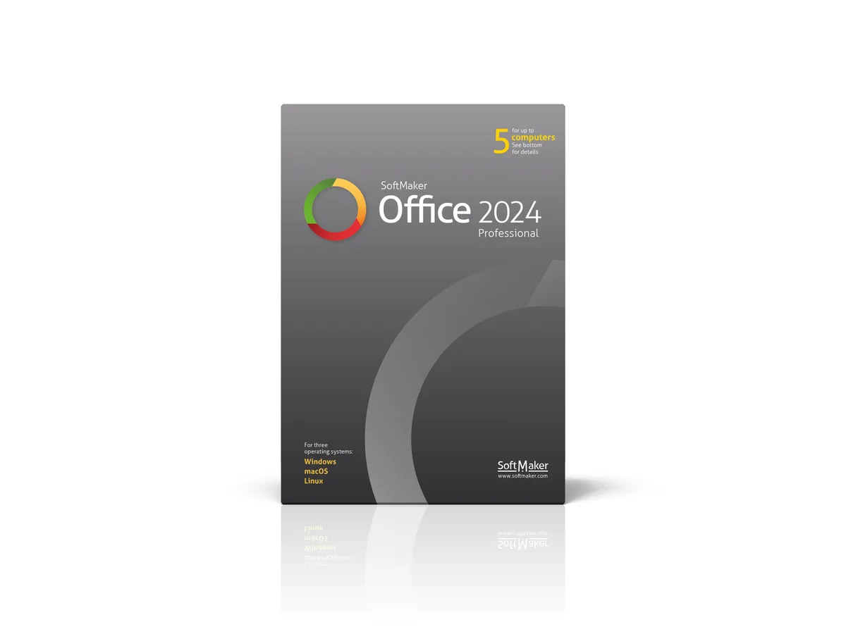 SoftMaker SoftMaker Office Professional 2024 BN-0016-E 5 Users — product photo