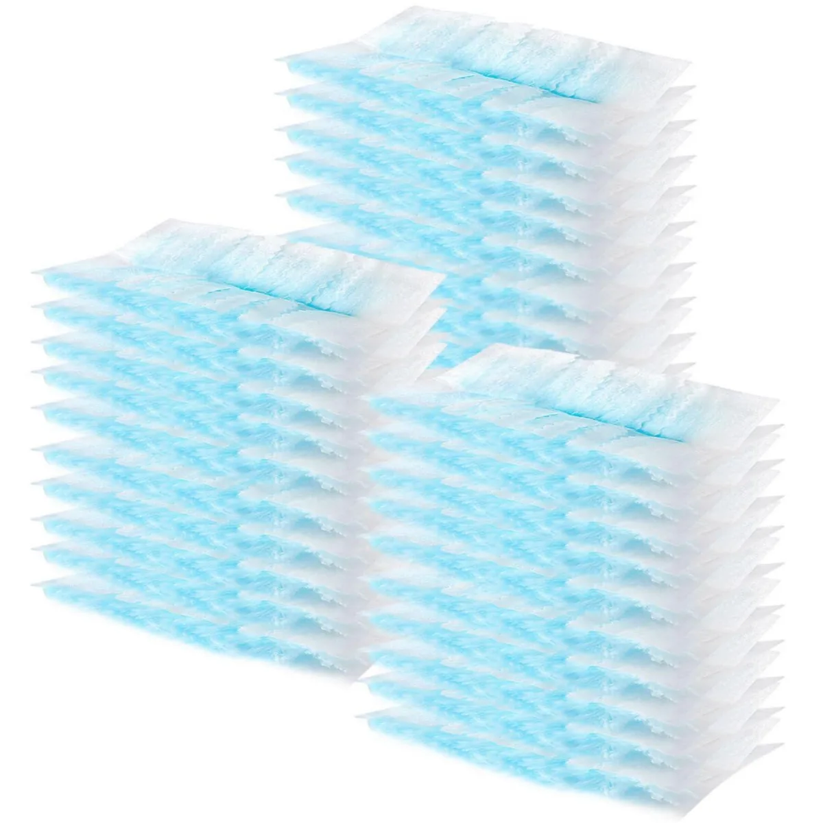 Box of 30 electrostatic microfibre duster refills in white