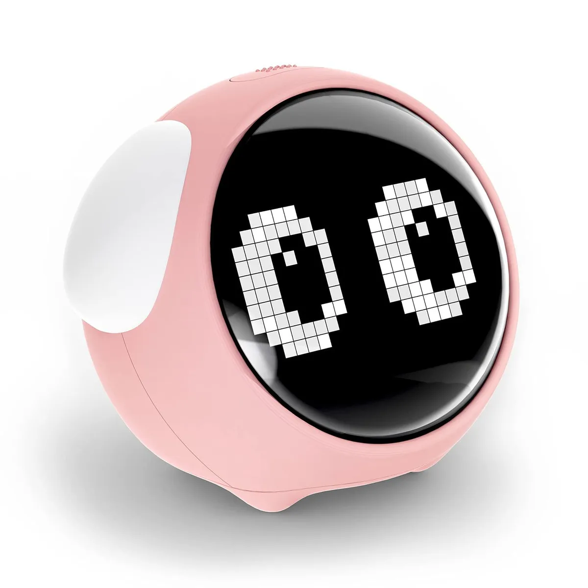 V7 V7 Kids Alarm Clock Pink Art Deco Desk Clock — product photo