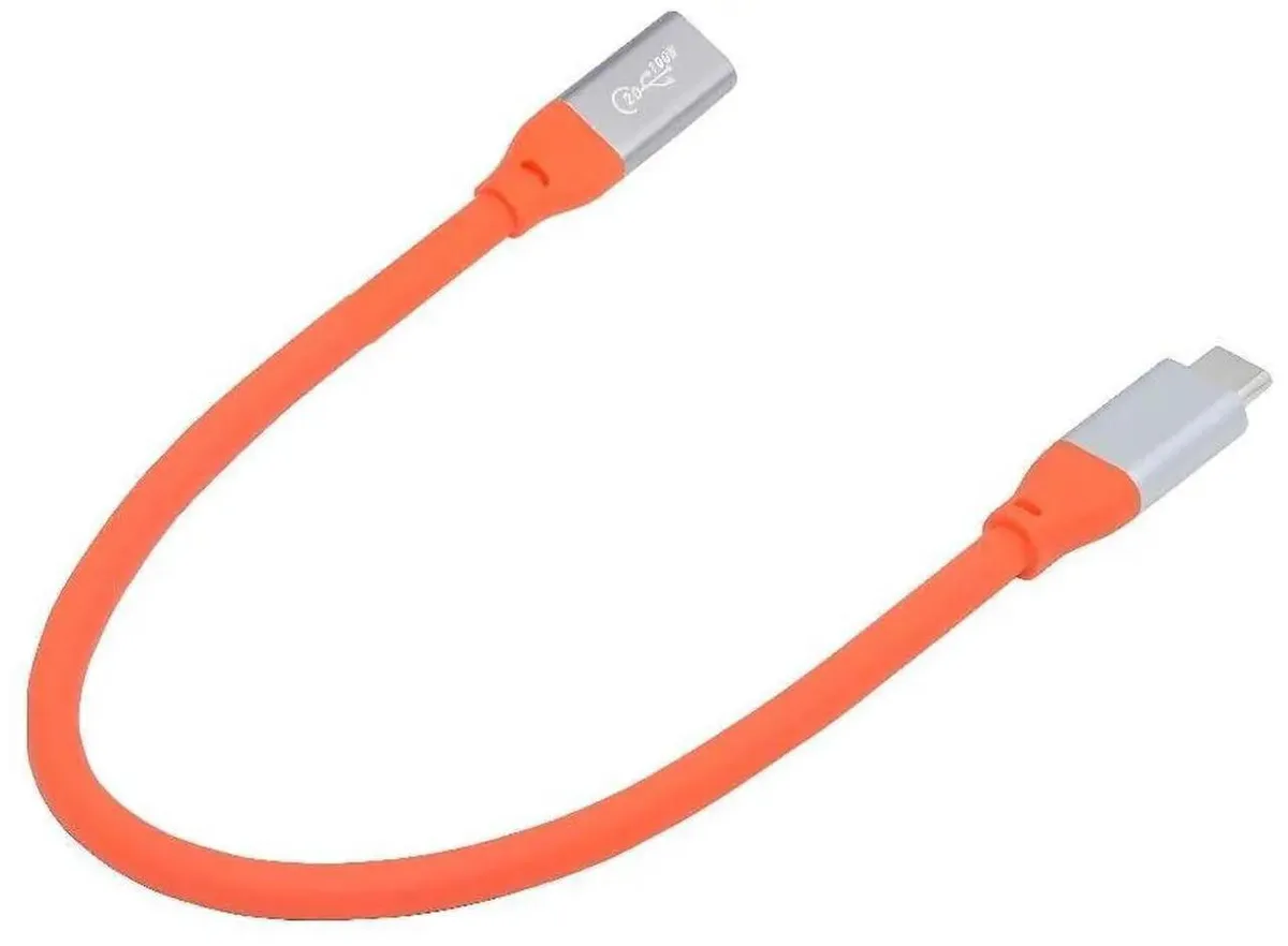 SMUGDESK SMUGDESK USB-C Male to Female Extension Cable 30cm USB 3.2 20Gbps 100W 8K Thunderbolt 3/4 — product photo