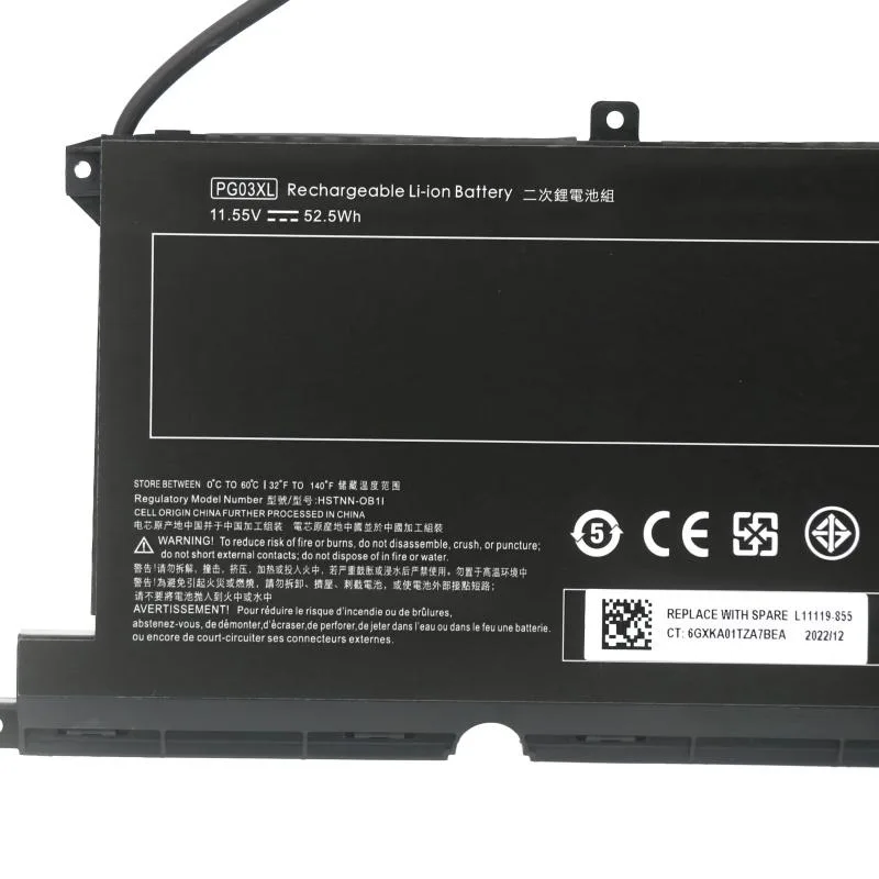 POWER-FENG POWER-FENG 52Wh 14.8V Li-polymer laptop battery PG03XL — product photo