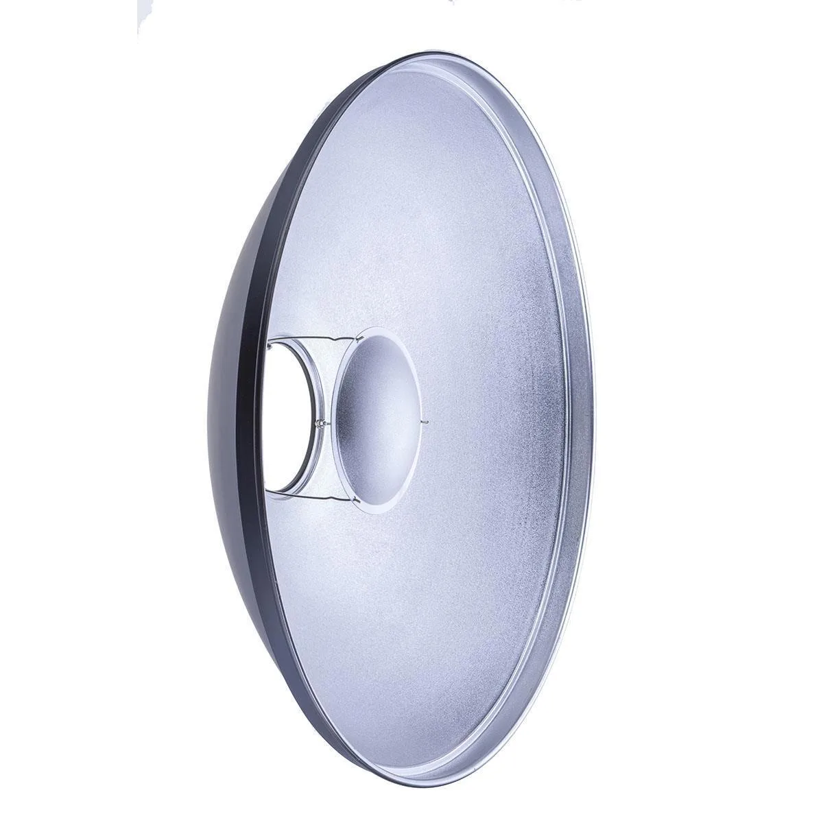 Glow Edge Glow Edge 28" Silver Beauty Dish Balcar Alien Bees Mount — product photo