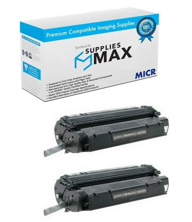 SuppliesMax SuppliesMax C7115XD-MICR toner cartridge 2-pack 3500 pages — product photo