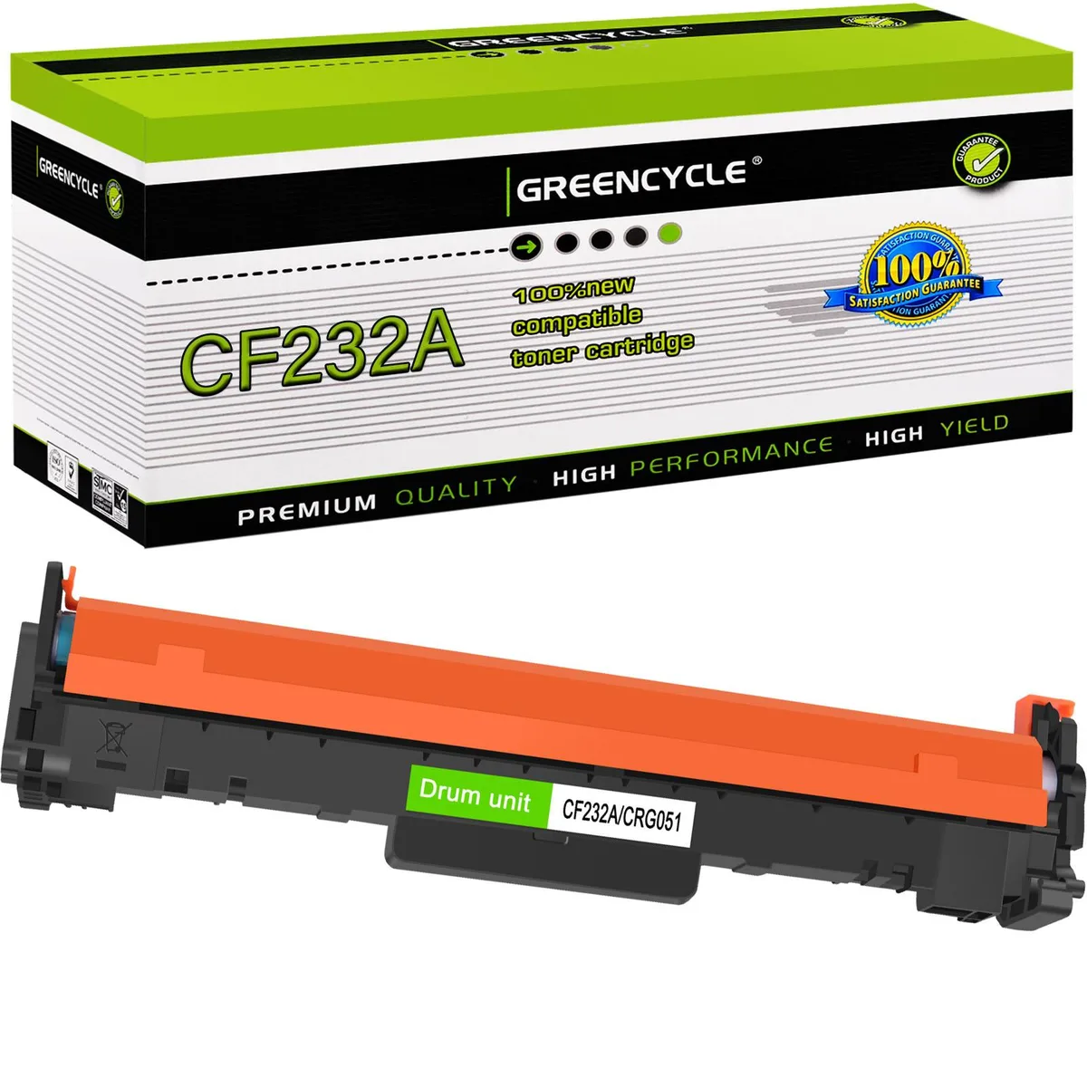 GREENCYCLE GREENCYCLE CF232A 32A Drum Unit Toner Cartridge (1 Pack) — product photo