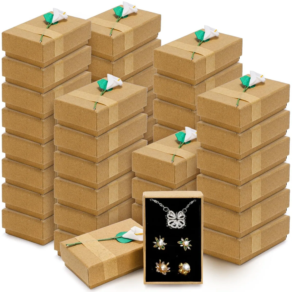 ZAVOOS 40 Jewelry Gift Boxes 3.3'' Toy Storage — product photo