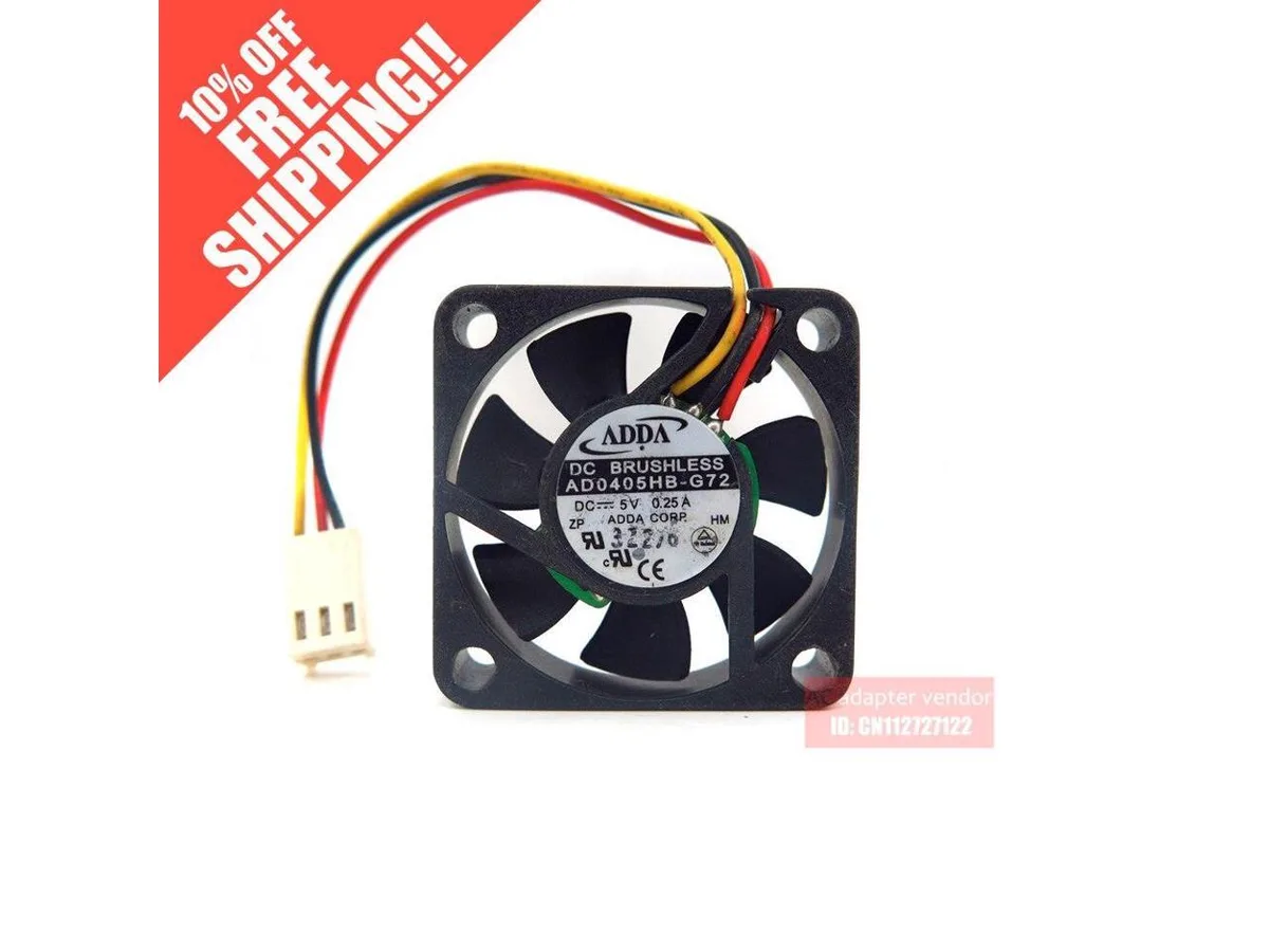 Fans Fans 4010 5V 0.25A Double ball bearing AD0405HB-G72 case fan — product photo